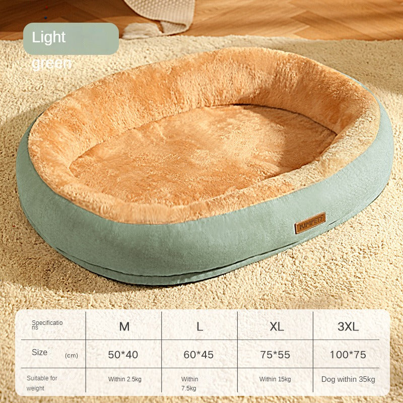 KFX-4953021 Removable Cotton Dog and Cat Bed, Washable and Warm, Multiple Sizes Available
