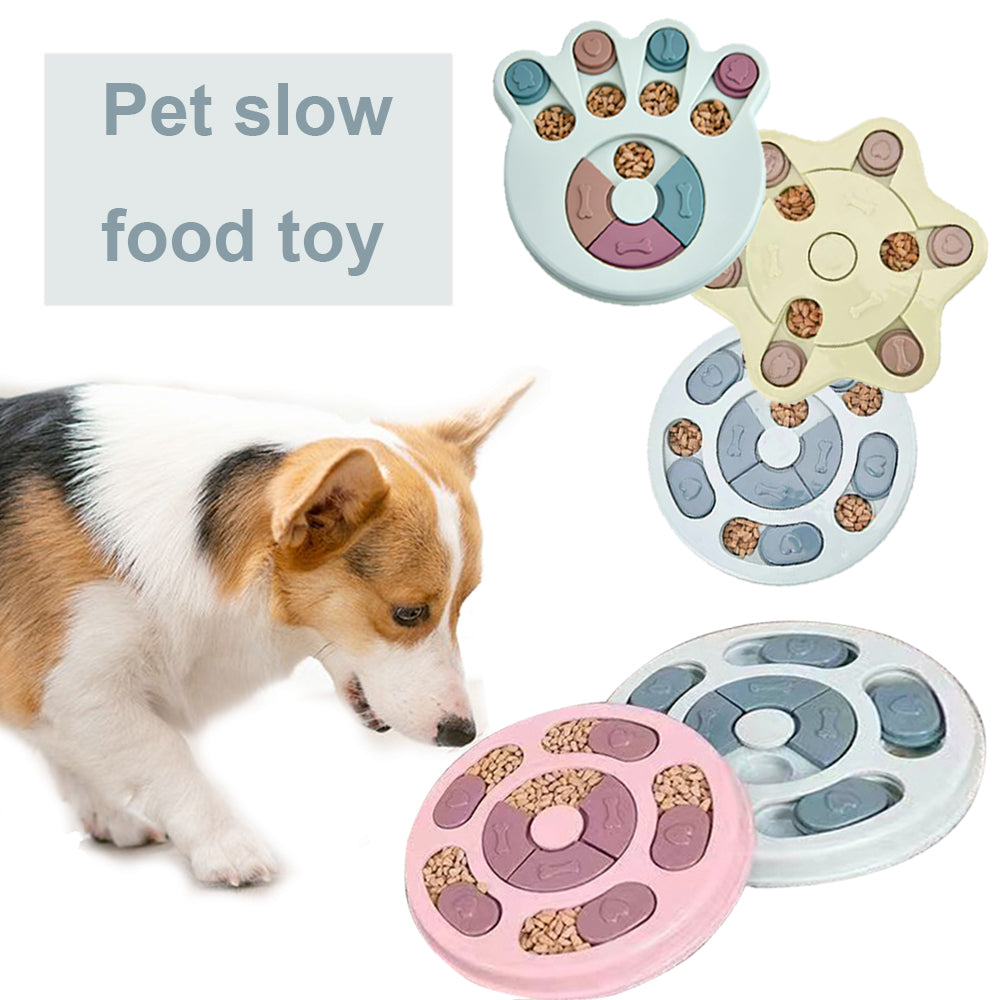 KFX-4953789 Interactive Slow Dispensing Pet Feeder Puzzle Toy for Dogs - Non-Toxic and Durable Design