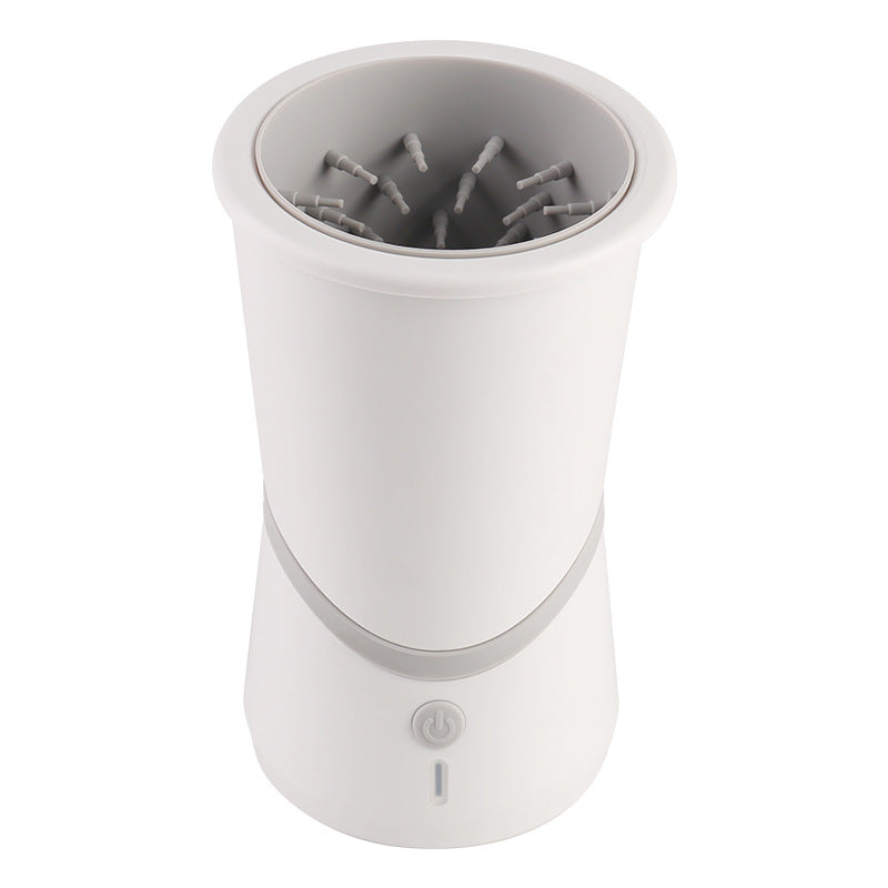 KFX-4956605 Electric Pet Foot Washer - ABS Material, Compact Design, Easy to Use, 11.5 cm Diameter, 17.5 cm Height