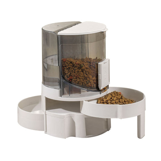 KFX-4958909 Automatic Water Change Feeder for Cats and Dogs - Dark Gray, Royal Blue, Watermelon Red, ABS Material