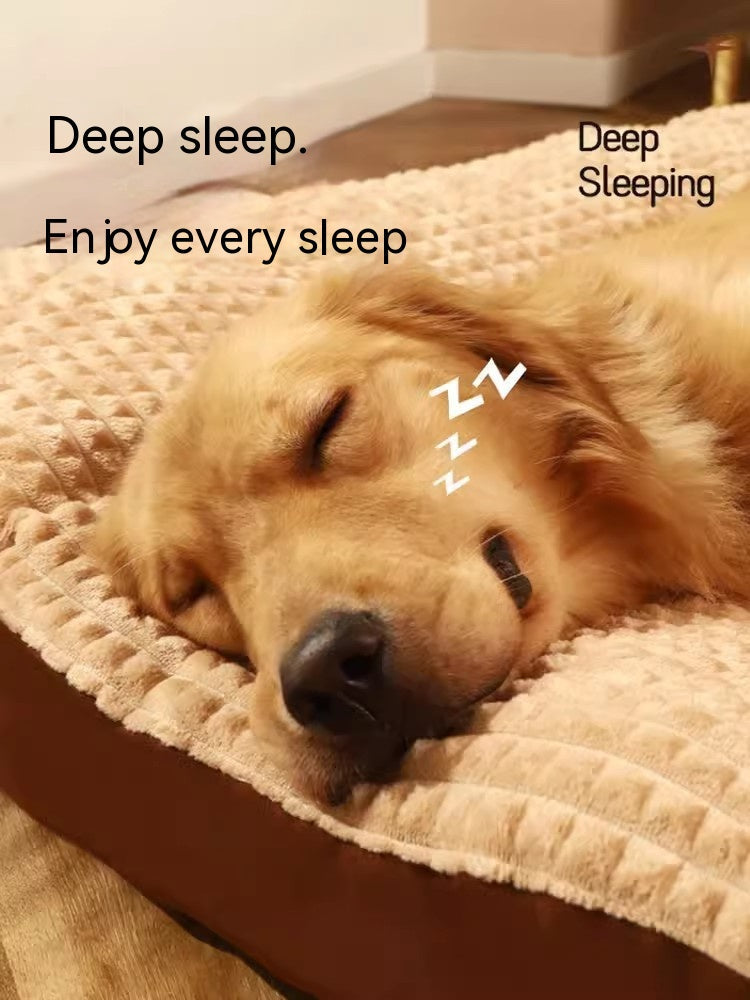 KFX-4964541 Universal Flannel Mattress for Dogs and Cats - Multi-Size Options Available