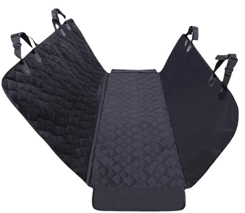 KFX-4966333 Waterproof Dog Kennel Cushion for Rear Car Seat - 54x58 inches, Cloth Material, Available in Black, Orange, Blue
