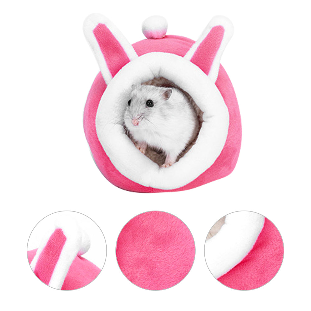 KFX-4968509 Cozy Arctic Velvet Nest Pad for Small Pets Like Hamsters, Chinchillas, and Rabbits