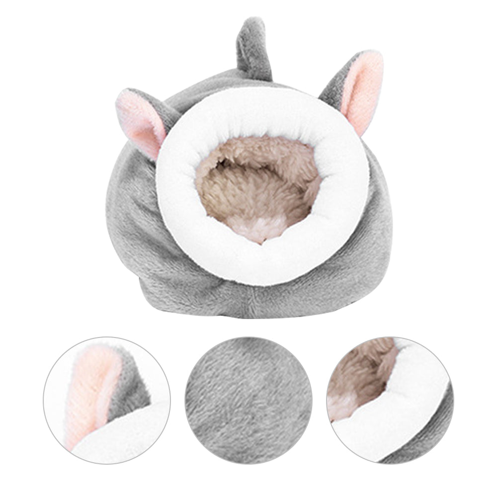 KFX-4968509 Cozy Arctic Velvet Nest Pad for Small Pets Like Hamsters, Chinchillas, and Rabbits