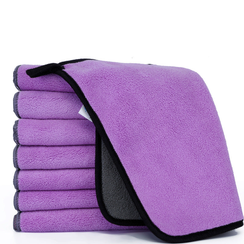 KFX-4969917 Super Absorbent Nano Fiber Pet Bath Towel - Multi-Sized for Dogs and Cats