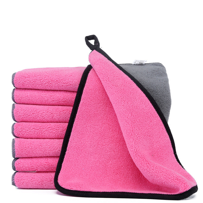KFX-4969917 Super Absorbent Nano Fiber Pet Bath Towel - Multi-Sized for Dogs and Cats