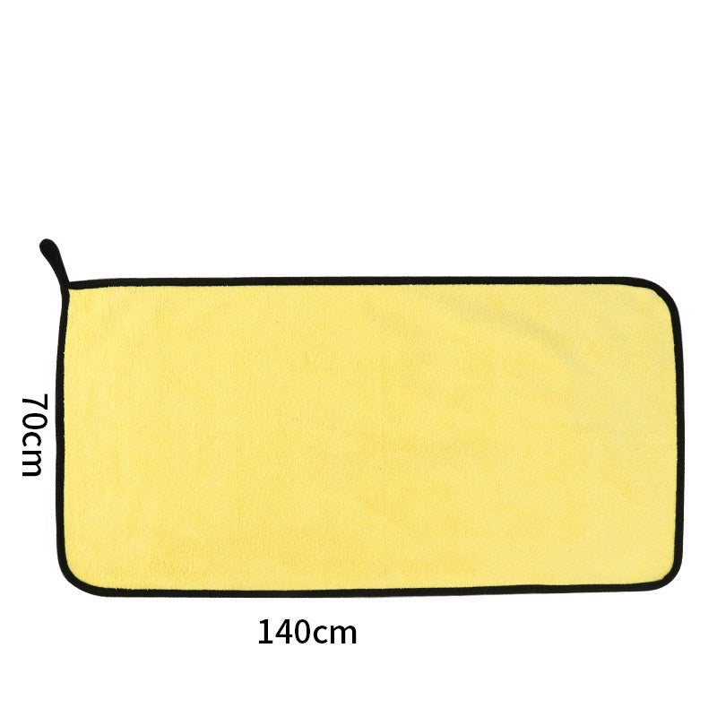 KFX-4969917 Super Absorbent Nano Fiber Pet Bath Towel - Multi-Sized for Dogs and Cats