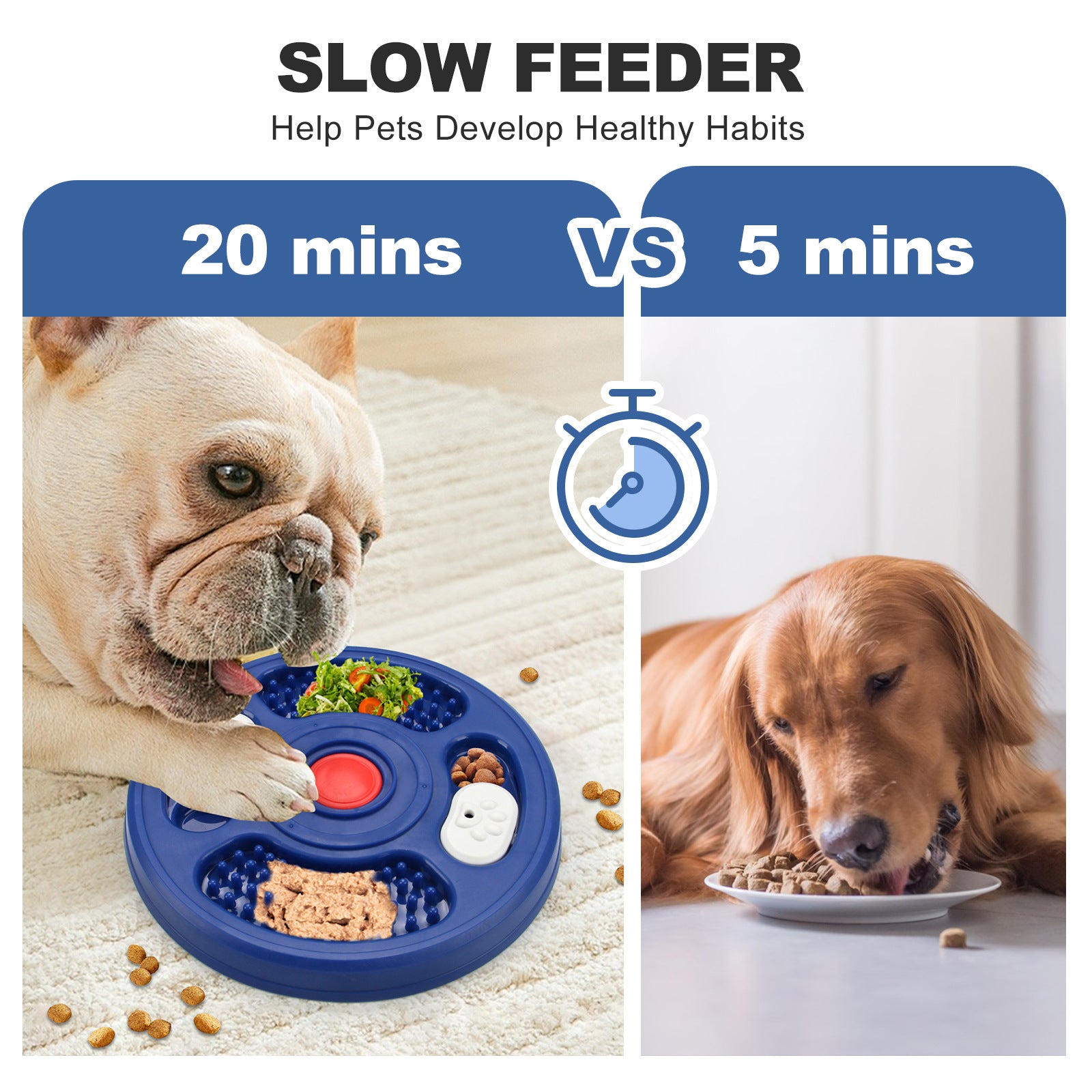 KFX-4971069 Licking Plate Dog Toy for Pet Training and Stress Relief