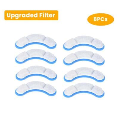 KFX-4981821 High-Density Activated Carbon Water Filter for Pet Drinking Fountains - 6 Pack Replacement Filter Elements