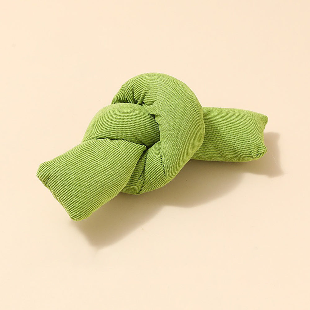KFX-4983229 Natural Cotton Rope Knot Dog Toy - Interactive Chew & Tug Play for Dogs