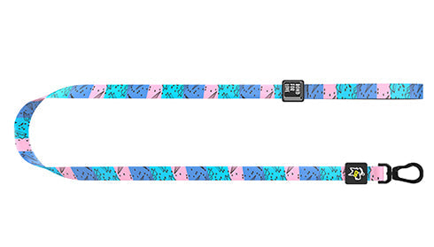 KFX-4985533 Durable Polyester Fiber Leash for Small, Medium, and Large Dogs with Strong Zinc Alloy Hardware