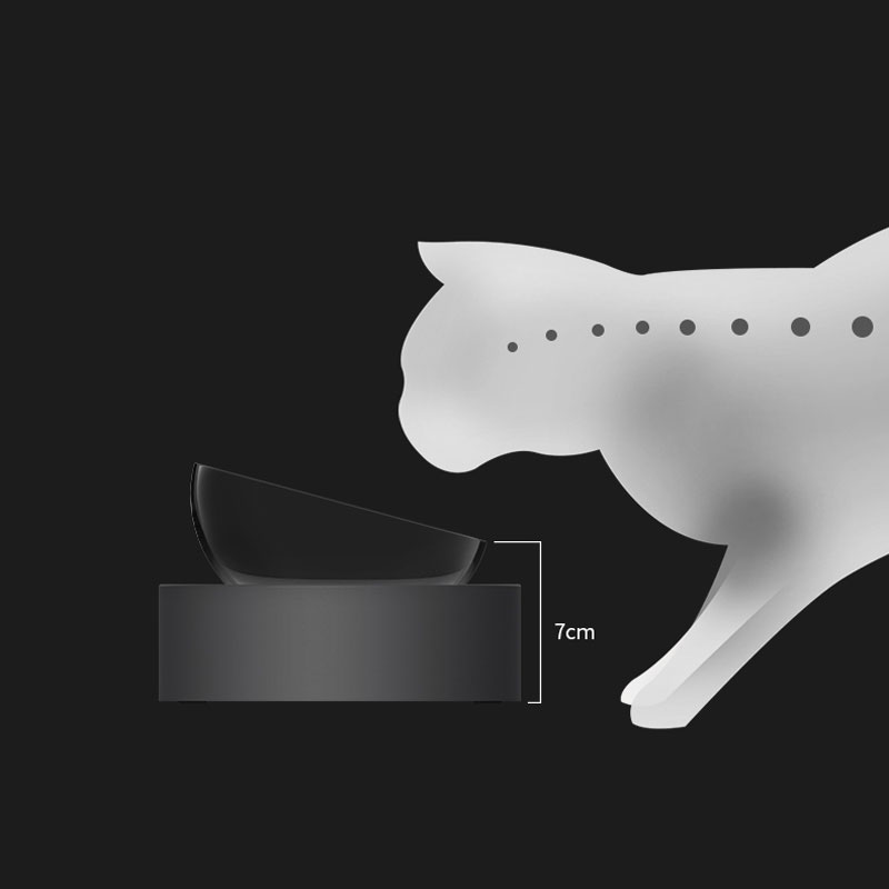 KFX-4987709 Adjustable Elevated Stainless Steel Pet Feeding Bowl with Anti-Slip Design