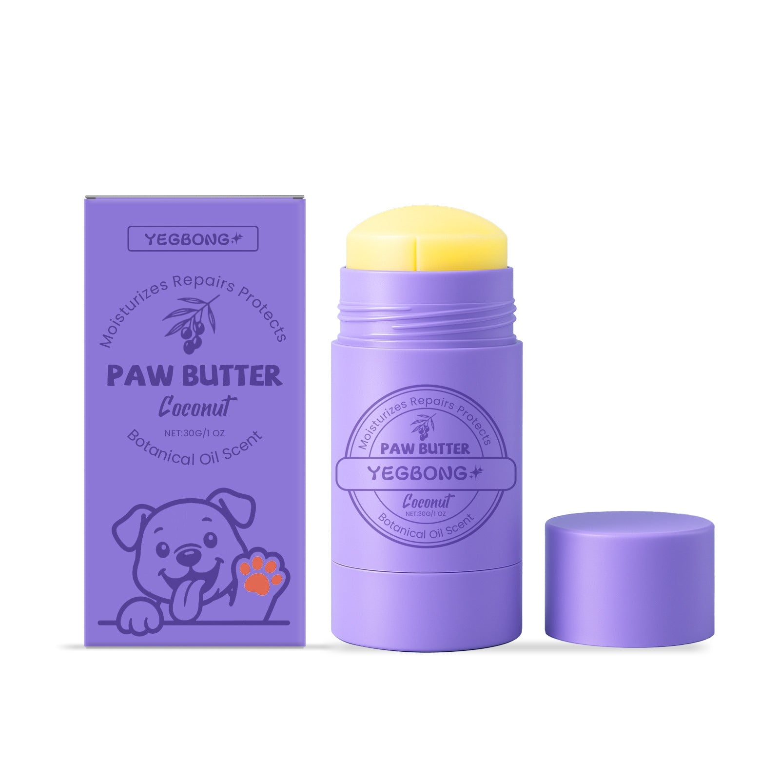 KFX-4989373 Dog Paw Moisturizing Cream for Soothing and Care - 30g