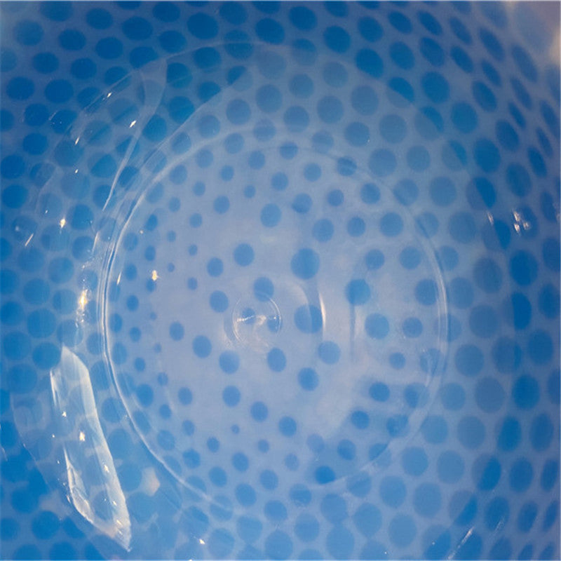 KFX-4991677 Condensed Pearl Ice Dog and Cat Bowl - BPA-Free PP Material in Blue and Green