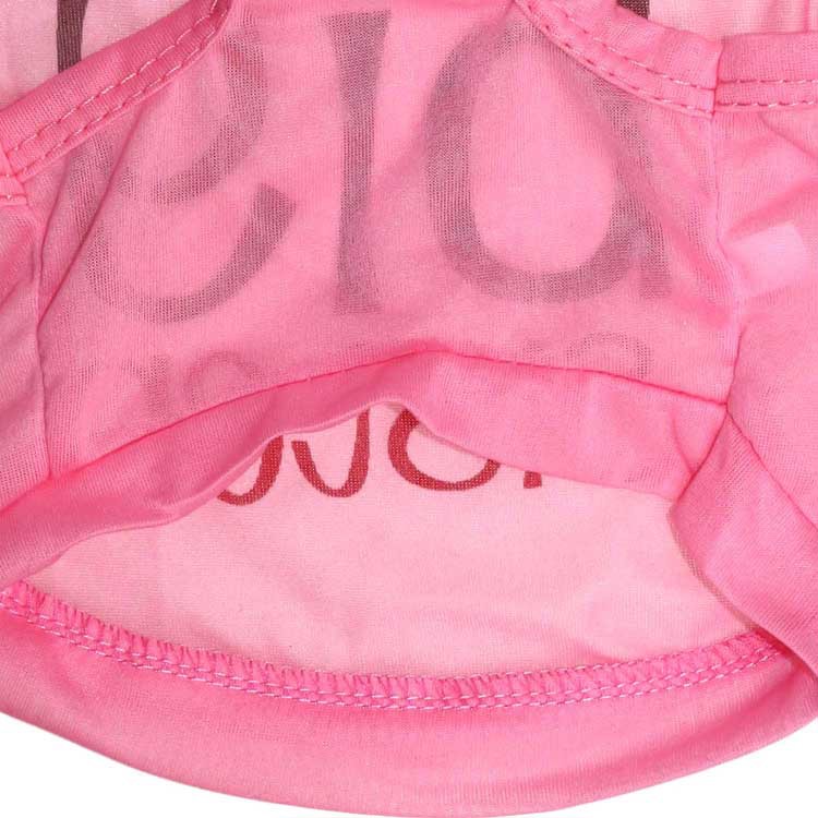 KFX-4992061 Ultra-Thin Breathable Polyester Pet Vest in Pink and Blue - Size XS, S, M, L
