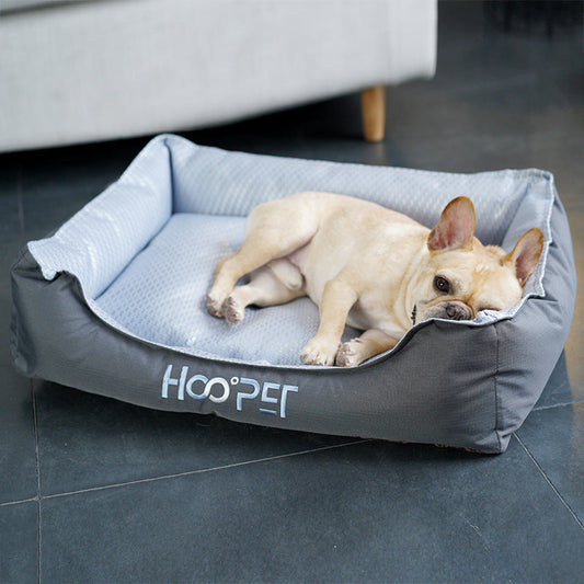 KFX-4994749 Summer Soft Pet Bed with Removable Cover for Small to Medium Dogs and Cats
