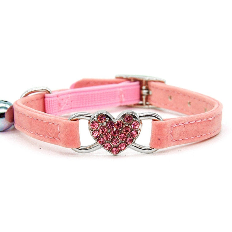 KFX-4999229 Sky Blue, Pink, Red, or Black Cat Collar for Neck Sizes 21-26cm, 1cm Width, Adjustable Fit