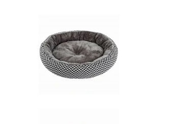 KFX-5003069 Cozy Cloth Pet Round Kennel for Deep Sleep and Comfort