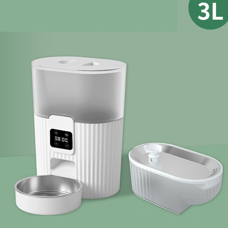 KFX-5006781 Intelligent Automatic Feeder and Water Dispenser for Cats and Dogs - 3L and 6L Options Available