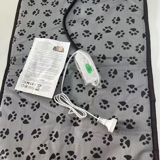 KFX-5007037 Constant Temperature Pet Heating Pad, 50x70cm Anti-Biting Design, Cloth Material, 220V for Home Use