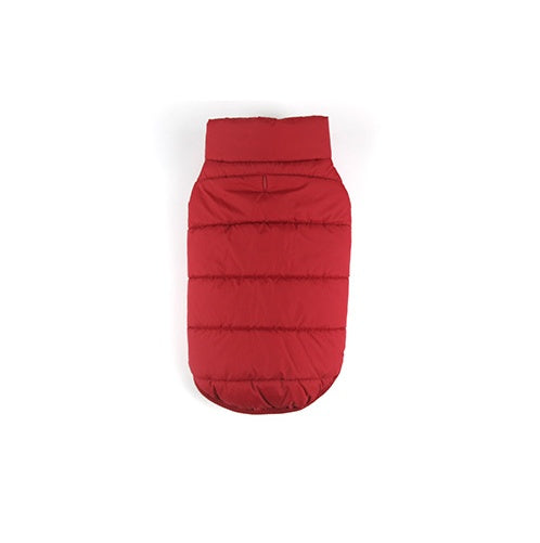 KFX-5007165 Cotton Winter Vest for Small and Medium Dogs - Available in Red, Navy Blue, and Brown