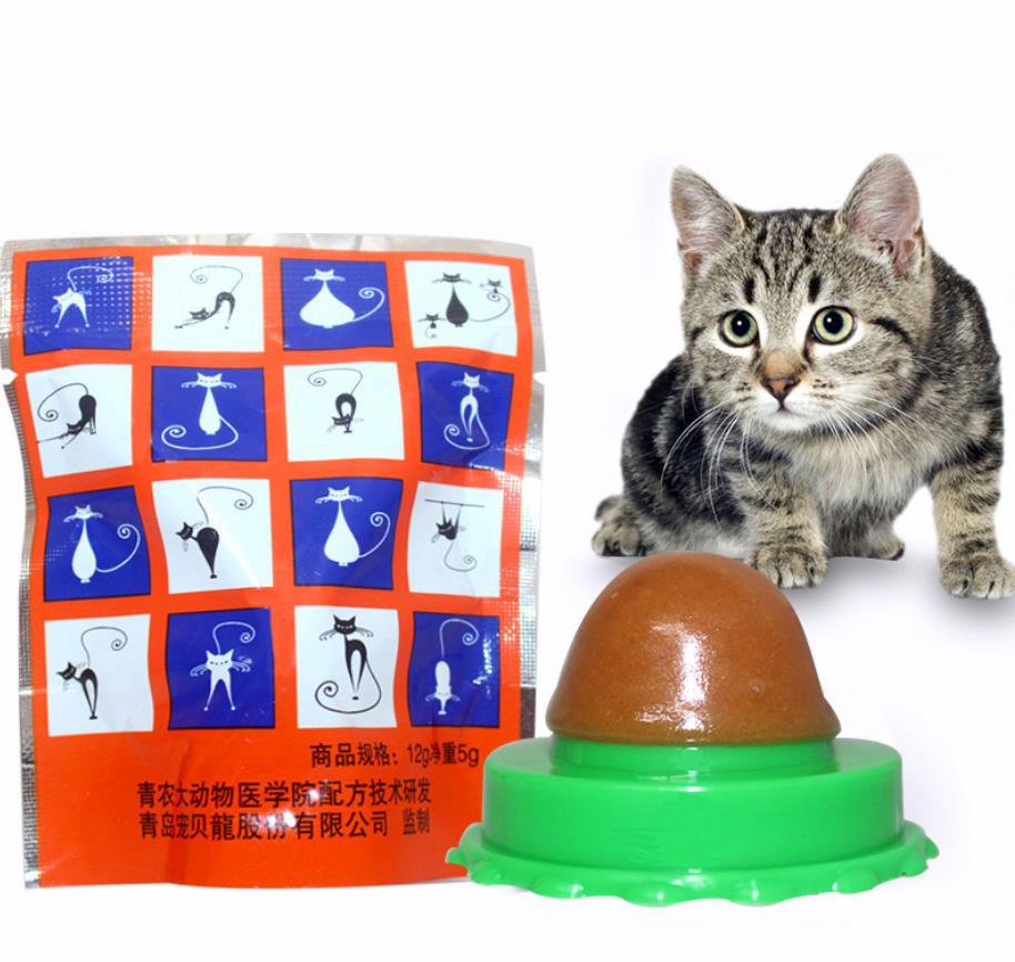 KFX-5014717 Cat Sugar Licking Treats - Catnip Candy for Playful Kitties, 12g Pack