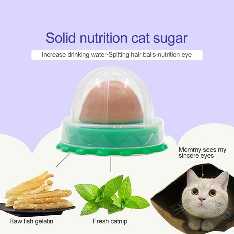 KFX-5014717 Cat Sugar Licking Treats - Catnip Candy for Playful Kitties, 12g Pack