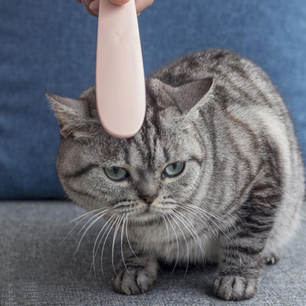 KFX-5015997 Durable Cat Grooming Comb with Tongue Massager for Comfortable Pet Care
