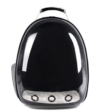 KFX-5018173 360 Degree Sightseeing Portable Pet Backpack Carrier with Bubble Design, Breathable and Lightweight Rucksack for Small Pets