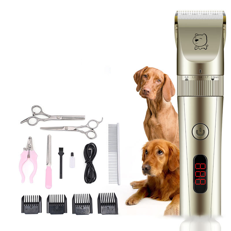 KFX-5020093 Professional Rechargeable Electric Shear with Ceramic Blade for Pet Grooming