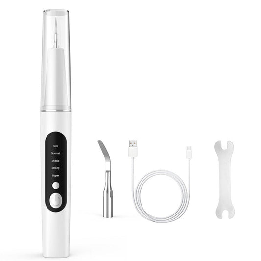 KFX-5021757 Electric Tooth Cleaner for Pets with 2 Cleaning Heads and USB Charger Kit for Dental Care