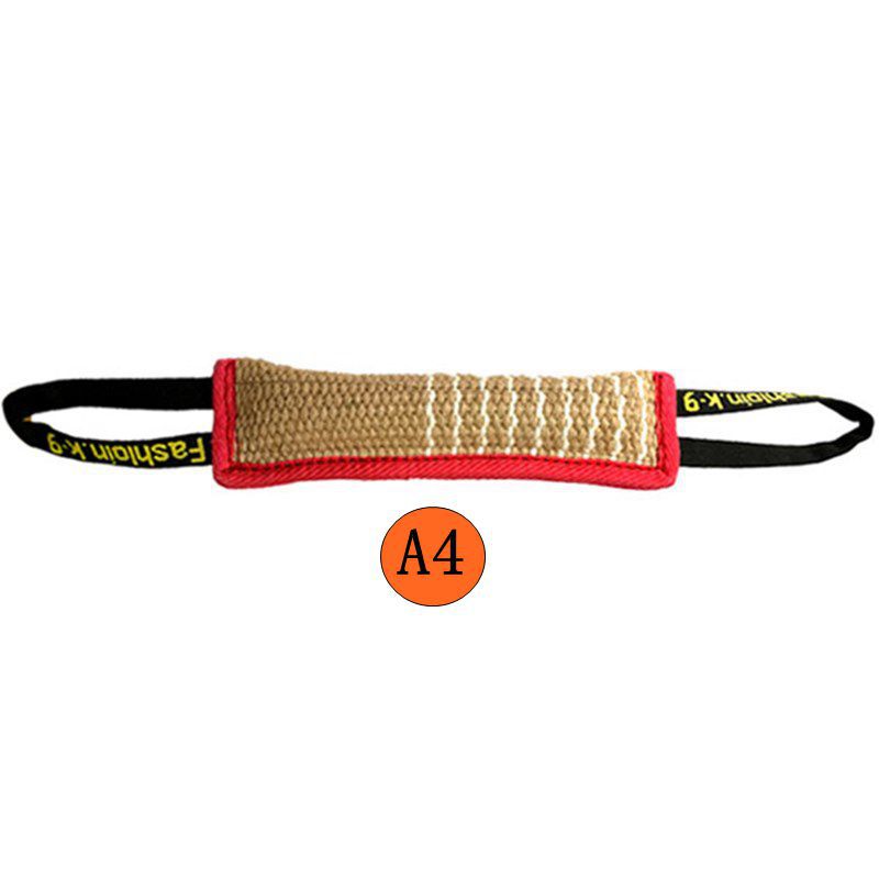 KFX-5022909 Coarse Hemp Dog Biting Stick - 30cm Training Toy for Play and Chewing