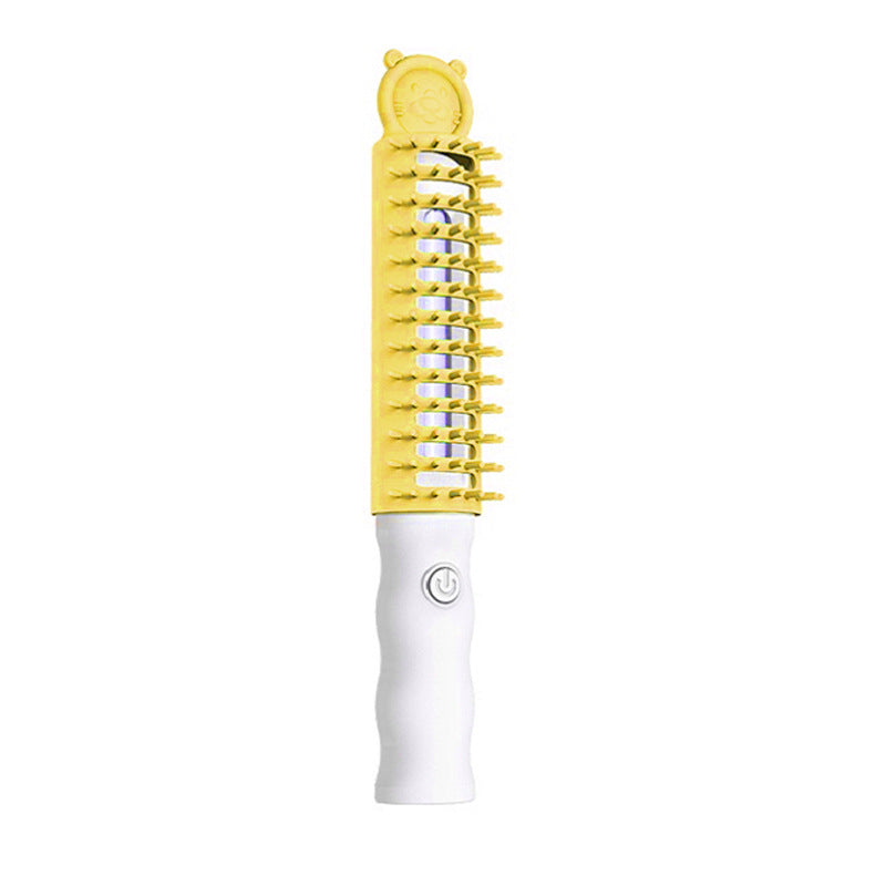 KFX-5025853 Ozone Pet Grooming Brush for Shedding and Odor Elimination, Electronic Dog & Cat Hair Remover