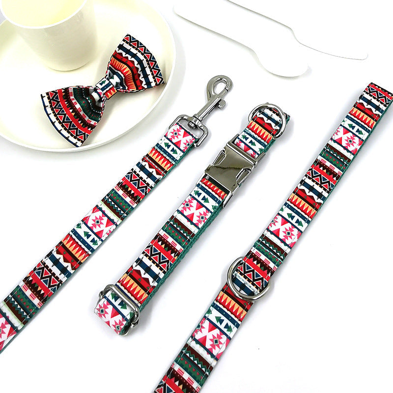 KFX-5026109 Customizable Pet Collar with Unique Lettering Design for Dogs and Cats