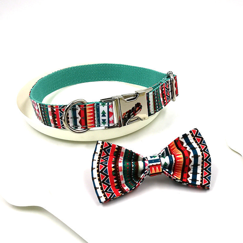 KFX-5026109 Customizable Pet Collar with Unique Lettering Design for Dogs and Cats