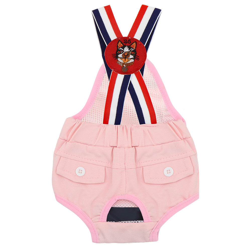 KFX-5028413 Comfortable Physiological Pants for Cats and Dogs - Available in Blue and Pink, Sizes XS to XL