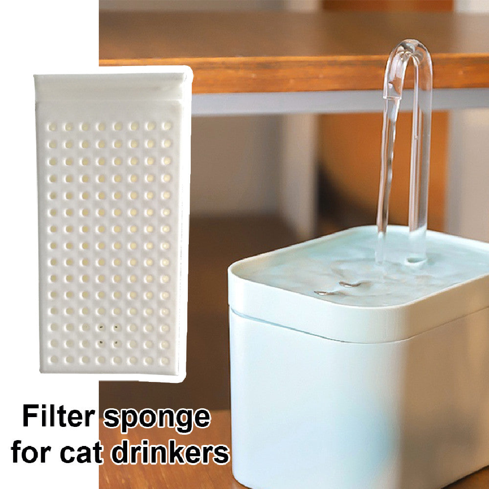 KFX-5030205 Automatic Cat Water Dispenser Replacement Filter Sponge Pack (9pcs)