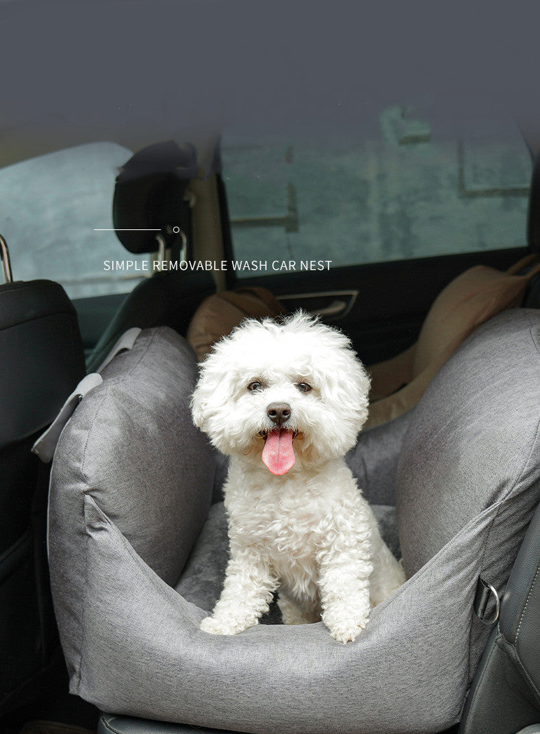KFX-5032253 Removable and Washable Pet Travel Mat for Small Dogs and Cats, Light Gray, Charcoal Gray, Beige