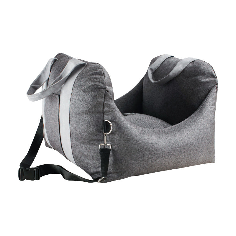 KFX-5032253 Removable and Washable Pet Travel Mat for Small Dogs and Cats, Light Gray, Charcoal Gray, Beige