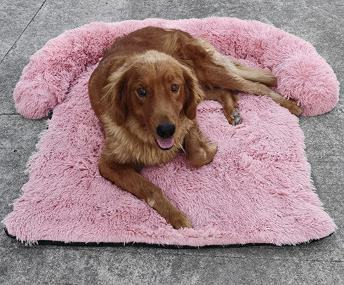 KFX-5034045 Removable and Washable Plush Blanket for Kennels in Dark Gray, Pink, Gray, Colorful, and Coffee