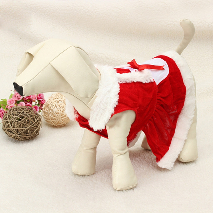 KFX-5039933 Christmas Pet Clothing for Dogs - XXS to L, Soft Acrylic Material