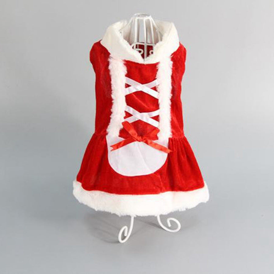 KFX-5039933 Christmas Pet Clothing for Dogs - XXS to L, Soft Acrylic Material