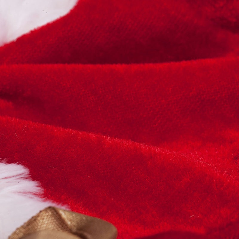 KFX-5045693 Red Polyester Teddy Bichon Transformation Clothes for Pets - XS to L Sizes