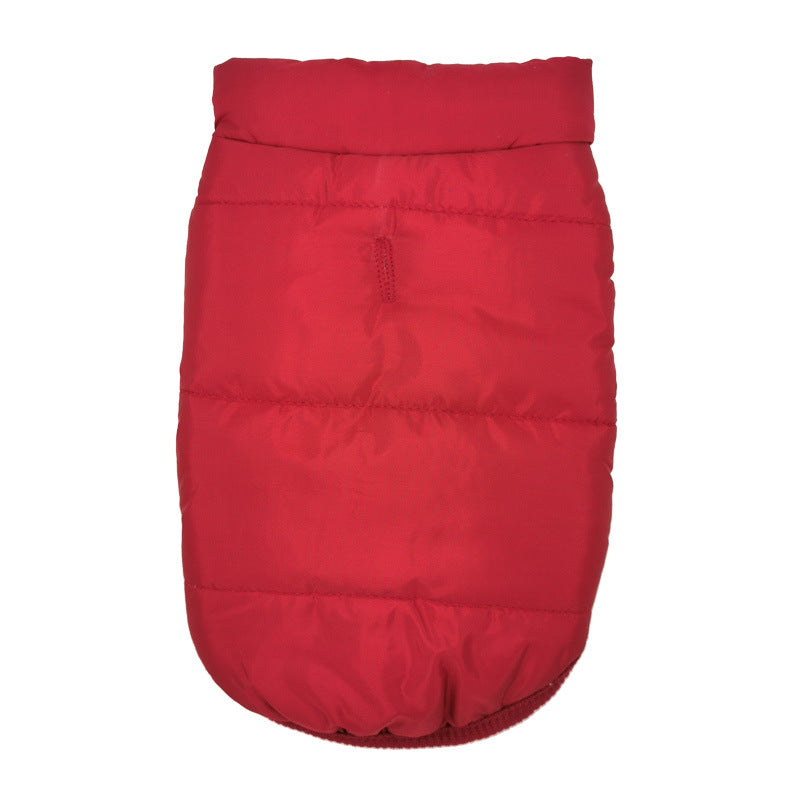 KFX-5051453 Warm Cotton Dog Vest Jacket for Autumn and Winter, Padded Lightweight Coat in Multiple Colors