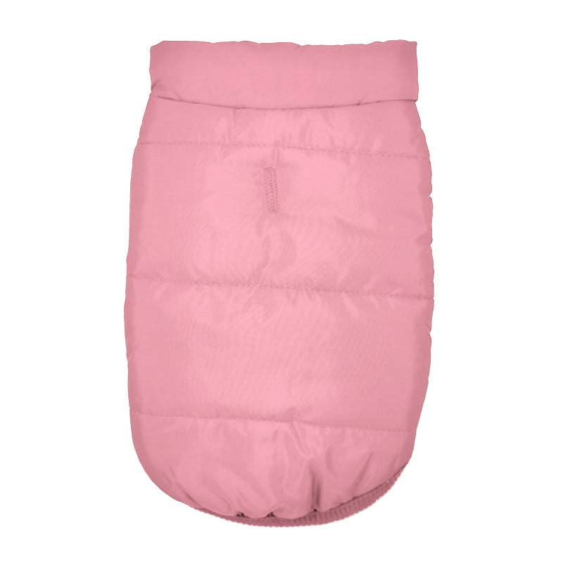 KFX-5051453 Warm Cotton Dog Vest Jacket for Autumn and Winter, Padded Lightweight Coat in Multiple Colors