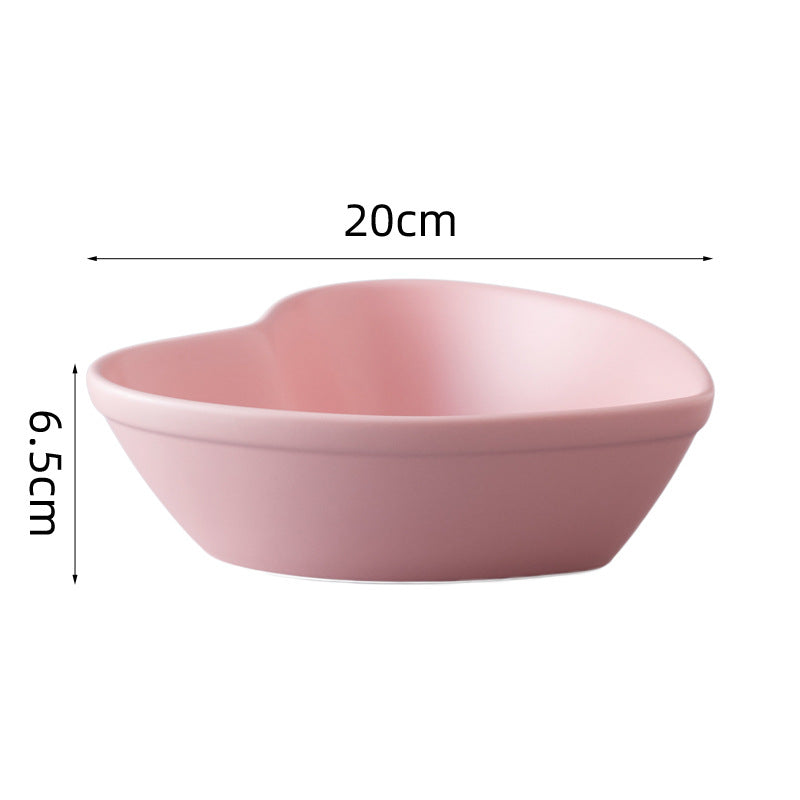 KFX-5053245 Ceramic Cat Bowl for Comfortable Eating and Reduced Whisker Stress