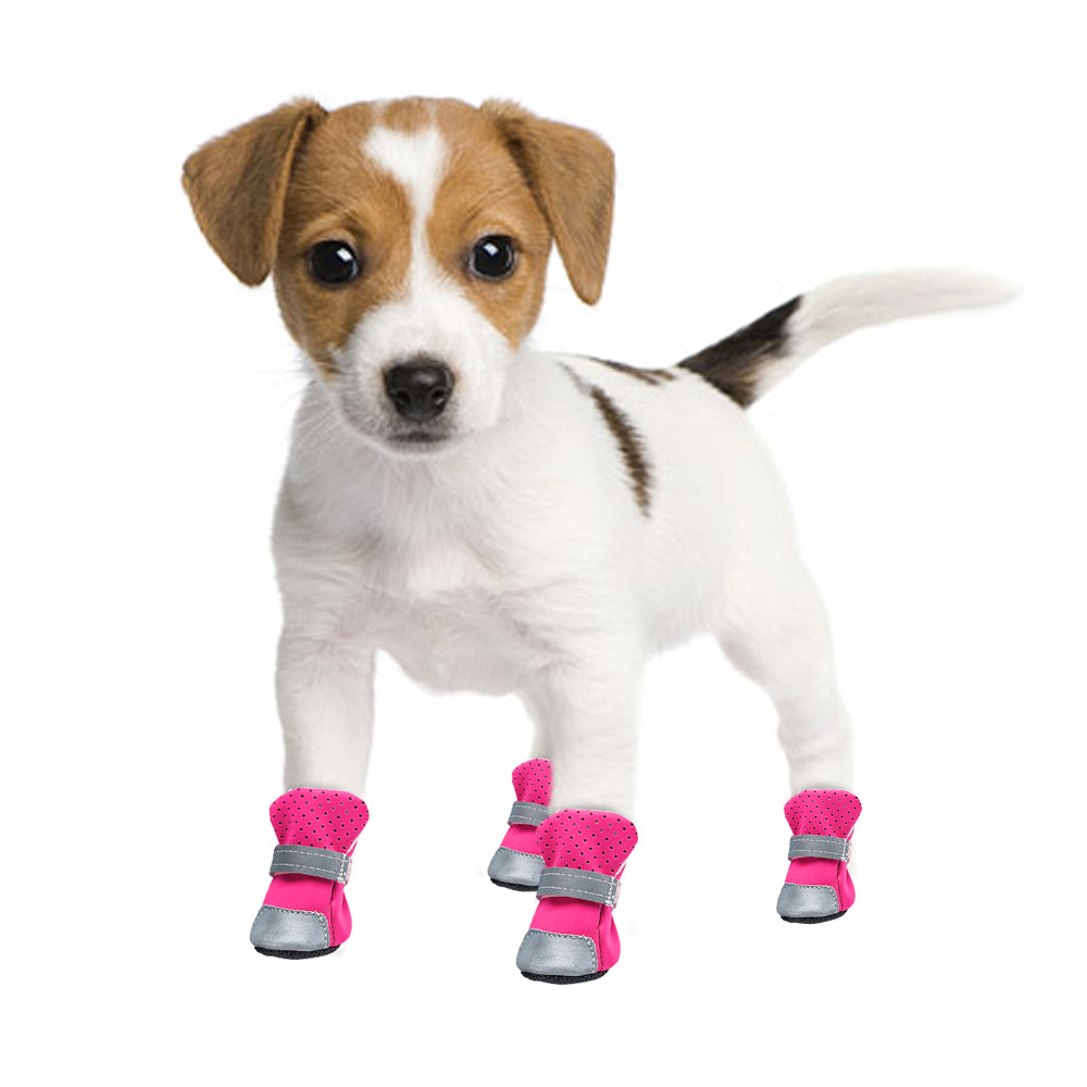 KFX-5053885 Comfortable Lightweight Dog Shoes - Stylish, Breathable Lycra Design with Various Color Options