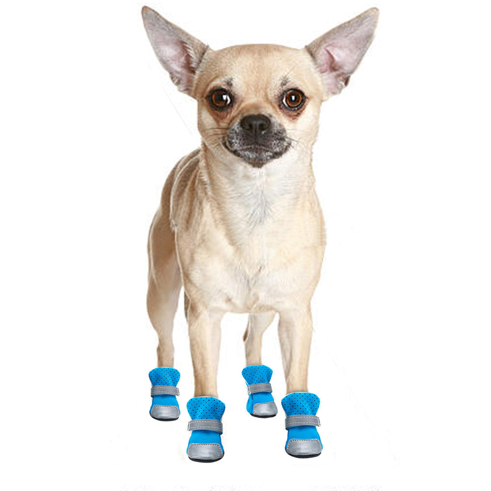 KFX-5053885 Comfortable Lightweight Dog Shoes - Stylish, Breathable Lycra Design with Various Color Options