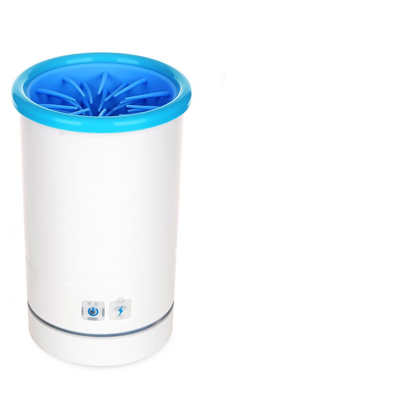 KFX-5054909 Automatic Pet Foot Washing Cup with Silicone Brush for Easy Cleaning