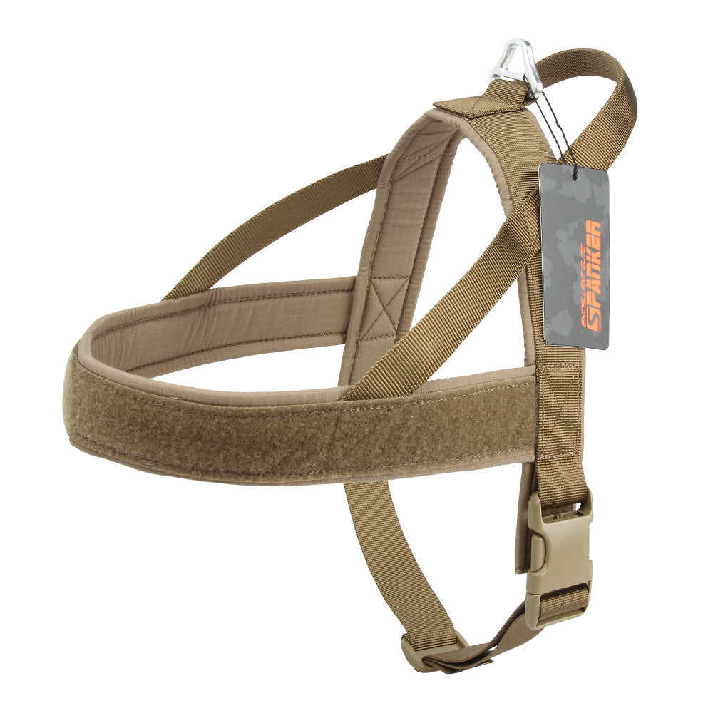 KFX-5056317 Durable Nylon Dog Harness for Large and Medium-Sized Breeds, Adjustable Chest Strap and Leash Options